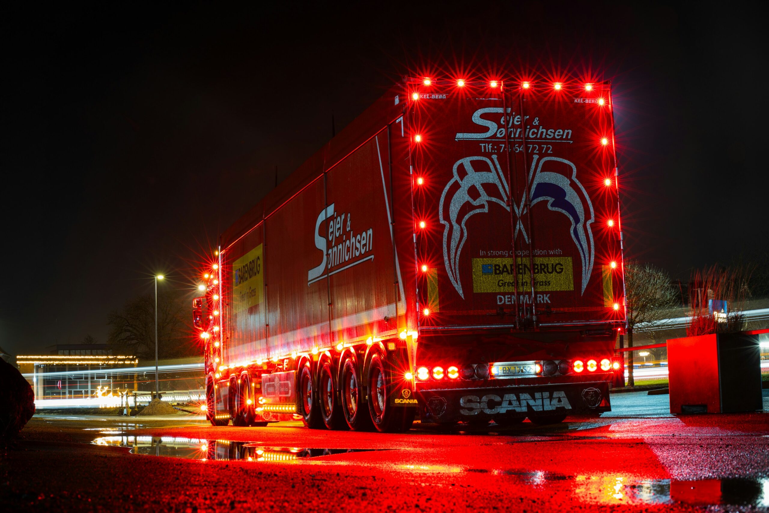 Lisa Steed Trucking Red